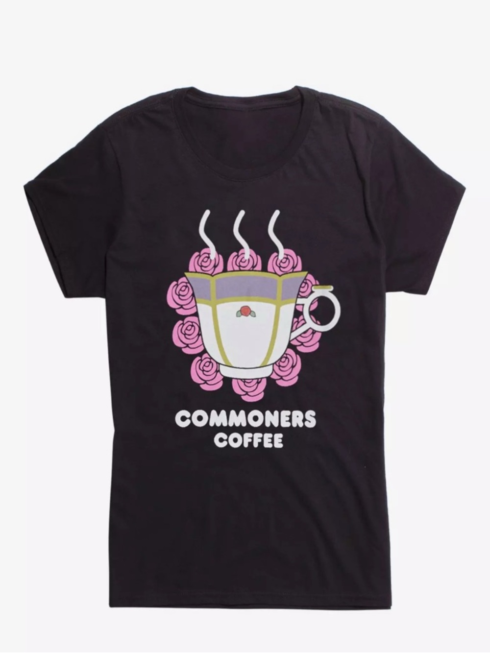 Ouran High School Host Club Commoner's Coffee Girls T-Shirt